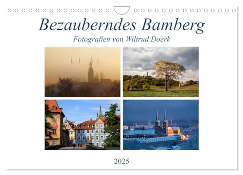 Bezauberndes Bamberg (Wandkalender 2025 DIN A4 quer), CALVENDO Monatskalender von CALVENDO