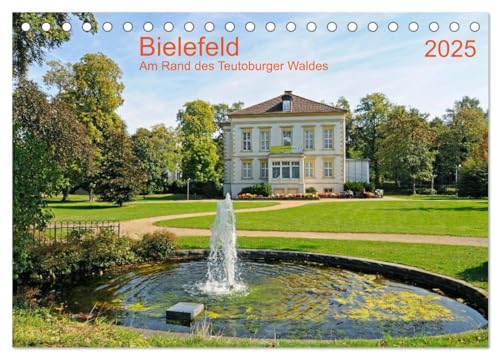 Bielefeld Am Rand des Teutoburger Waldes (Tischkalender 2025 DIN A5 quer), CALVENDO Monatskalender von CALVENDO