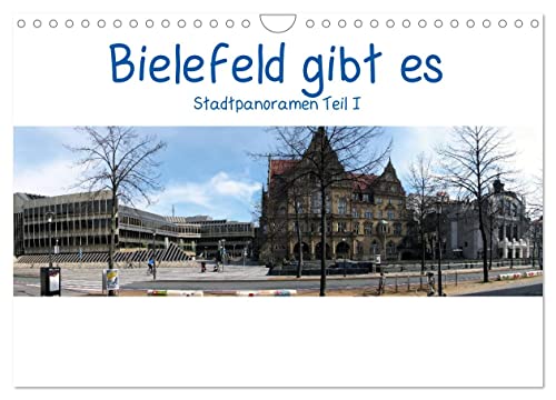 Bielefeld gibt es! Stadtpanoramen (Wandkalender 2025 DIN A4 quer), CALVENDO Monatskalender von CALVENDO