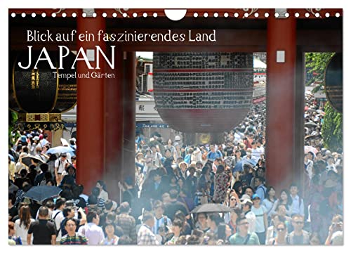 Blick auf ein faszinierendes Land - Japan 2026 (Wandkalender 2026 DIN A4 quer), CALVENDO Monatskalender von CALVENDO