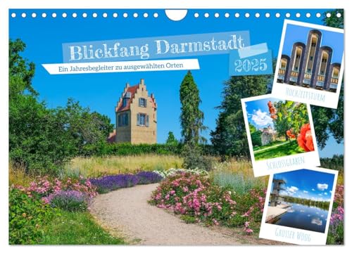 Blickfang Darmstadt! (Wandkalender 2025 DIN A4 quer), CALVENDO Monatskalender von CALVENDO