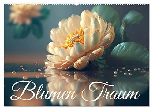 Blumen Traum (Wandkalender 2025 DIN A2 quer), CALVENDO Monatskalender von CALVENDO