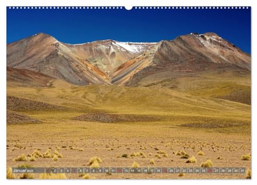 Bolivien - Eine Wanderreise (Wandkalender 2025 DIN A2 quer), CALVENDO Monatskalender: Wandern und Fotografieren in Bolivien (CALVENDO Orte) von Calvendo