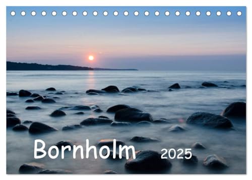 Bornholm (Tischkalender 2025 DIN A5 quer), CALVENDO Monatskalender von CALVENDO