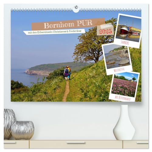 Bornholm Pur (hochwertiger Premium Wandkalender 2025 DIN A2 quer), Kunstdruck in Hochglanz von CALVENDO