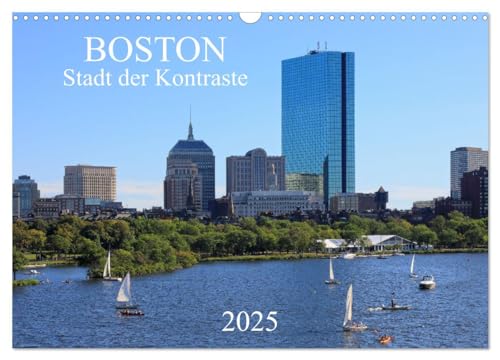 Boston - Stadt der Kontraste (Wandkalender 2025 DIN A3 quer), CALVENDO Monatskalender von CALVENDO