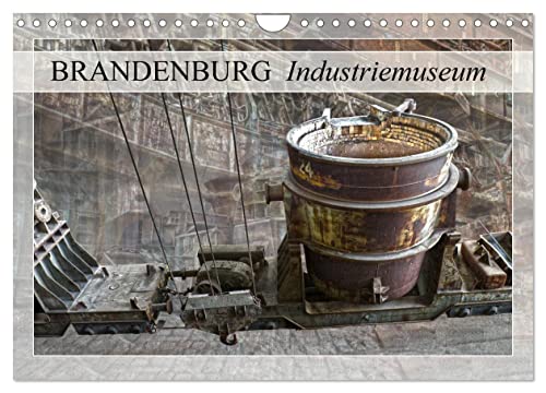 Brandenburg Industriemuseum (Wandkalender 2025 DIN A4 quer), CALVENDO Monatskalender: Ansichten des Industriemuseums Brandenburg grafisch neu in Szene gesetzt! (CALVENDO Technologie) von Calvendo