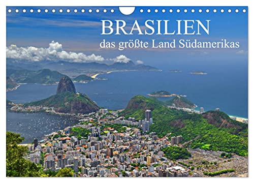 Brasilien - das größte Land Südamerikas (Wandkalender 2025 DIN A4 quer), CALVENDO Monatskalender von CALVENDO