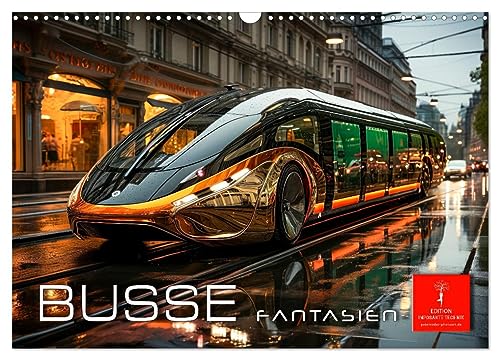 Busse Fantasien (Wandkalender 2025 DIN A3 quer), CALVENDO Monatskalender von CALVENDO