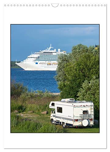 CAMPING-GLÜCK - Dein Urlaubsplaner (Wandkalender 2025 DIN A3 hoch), CALVENDO Monatskalender von CALVENDO