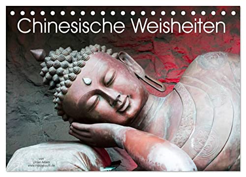 Chinesische Weisheiten (Tischkalender 2025 DIN A5 quer), CALVENDO Monatskalender von CALVENDO