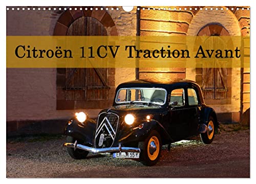 Citroën 11CV Traction Avant (Wandkalender 2026 DIN A3 quer), CALVENDO Monatskalender von CALVENDO