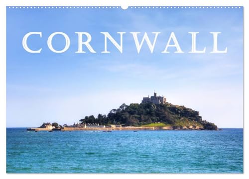 Cornwall (Wandkalender 2025 DIN A2 quer), CALVENDO Monatskalender: Cornwall mit malerischen Buchten, schroffen Klippen und traditionellen Fischerdörfern. (CALVENDO Orte) von CALVENDO