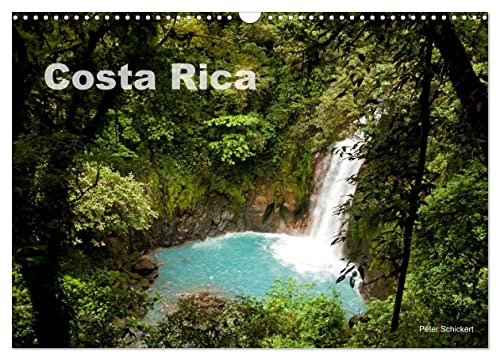 Costa Rica (Wandkalender 2025 DIN A3 quer), CALVENDO Monatskalender von CALVENDO