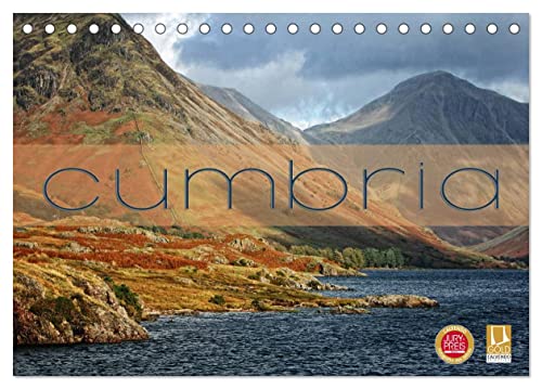 Cumbria (Tischkalender 2025 DIN A5 quer), CALVENDO Monatskalender von CALVENDO