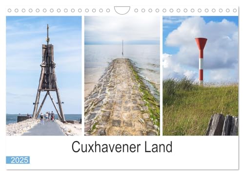 Cuxhavener Land (Wandkalender 2025 DIN A4 quer), CALVENDO Monatskalender von CALVENDO