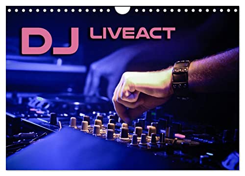 DJ Liveact (Wandkalender 2025 DIN A4 quer), CALVENDO Monatskalender von CALVENDO