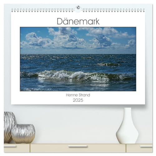 Dänemark - Henne Strand (hochwertiger Premium Wandkalender 2025 DIN A2 quer), Kunstdruck in Hochglanz von CALVENDO