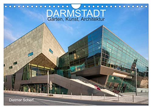 Darmstadt – Gärten, Kunst, Architektur (Wandkalender 2025 DIN A4 quer), CALVENDO Monatskalender von CALVENDO