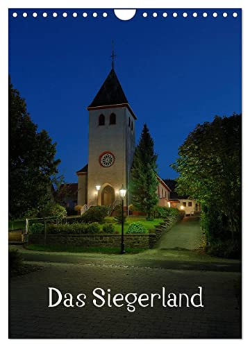 Das Siegerland (Wandkalender 2025 DIN A4 hoch), CALVENDO Monatskalender von CALVENDO