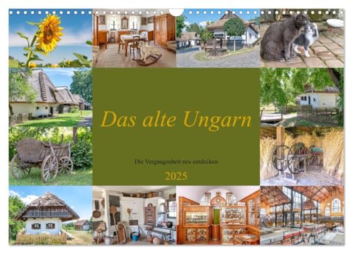 Das alte Ungarn (Wandkalender 2025 DIN A3 quer), CALVENDO Monatskalender von CALVENDO