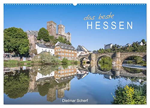 Das beste Hessen (Wandkalender 2025 DIN A2 quer), CALVENDO Monatskalender von CALVENDO