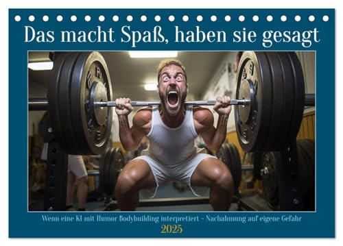 Das macht Spaß, haben sie gesagt (Tischkalender 2025 DIN A5 quer), CALVENDO Monatskalender von CALVENDO