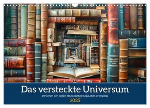 Das versteckte Universum (Wandkalender 2025 DIN A3 quer), CALVENDO Monatskalender von CALVENDO