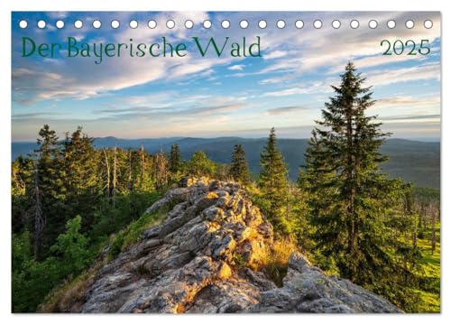 Der Bayerische Wald (Tischkalender 2025 DIN A5 quer), CALVENDO Monatskalender von CALVENDO