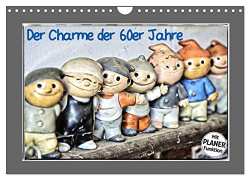 Der Charme der 60er Jahre (Wandkalender 2025 DIN A4 quer), CALVENDO Monatskalender von CALVENDO