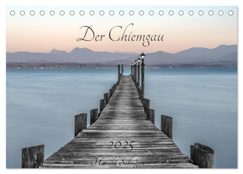 Der Chiemgau (Tischkalender 2025 DIN A5 quer), CALVENDO Monatskalender von CALVENDO