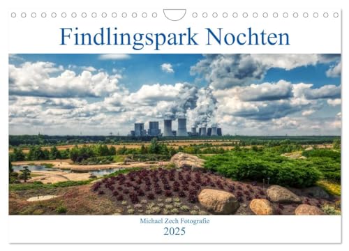 Der Findlingspark in der Lausitz (Wandkalender 2025 DIN A4 quer), CALVENDO Monatskalender von CALVENDO
