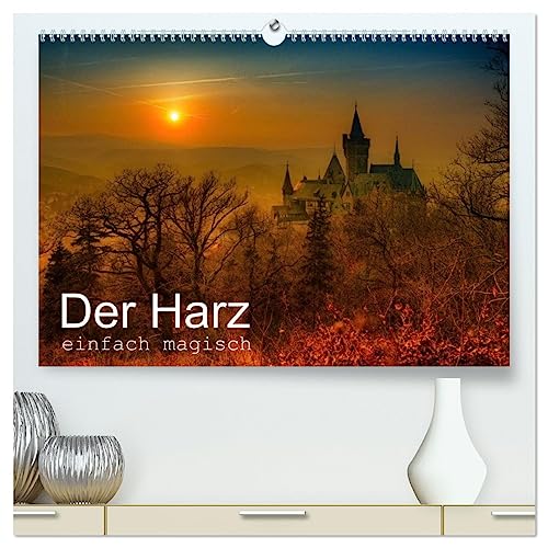 Der Harz einfach magisch (hochwertiger Premium Wandkalender 2025 DIN A2 quer), Kunstdruck in Hochglanz von CALVENDO