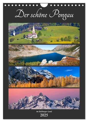 Der schöne Pongau (Wandkalender 2025 DIN A4 hoch), CALVENDO Monatskalender von CALVENDO