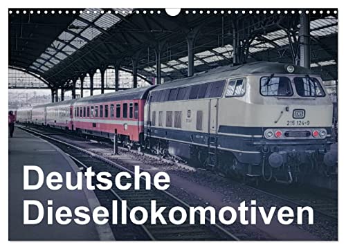 Deutsche Diesellokomotiven (Wandkalender 2025 DIN A3 quer), CALVENDO Monatskalender von CALVENDO