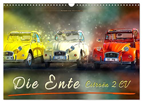 Die Ente - Citroën 2CV (Wandkalender 2025 DIN A3 quer), CALVENDO Monatskalender von CALVENDO