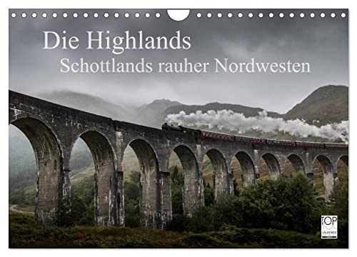 Die Highlands - Schottlands rauher Nordwesten (Wandkalender 2025 DIN A4 quer), CALVENDO Monatskalender von CALVENDO