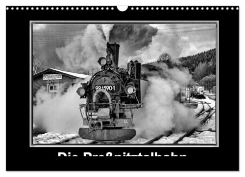 Die Preßnitztalbahn (Wandkalender 2026 DIN A3 quer), CALVENDO Monatskalender: Dampferlebnis im Erzgebirge (CALVENDO Hobbys) von Calvendo