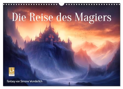 Die Reise des Magiers (Wandkalender 2025 DIN A3 quer), CALVENDO Monatskalender von CALVENDO