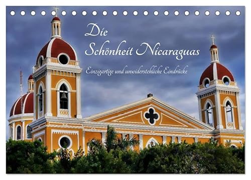 Die Schönheit Nicaraguas (Tischkalender 2025 DIN A5 quer), CALVENDO Monatskalender: Einzigartige und unwiderstehliche Eindrücke (CALVENDO Orte) von Calvendo