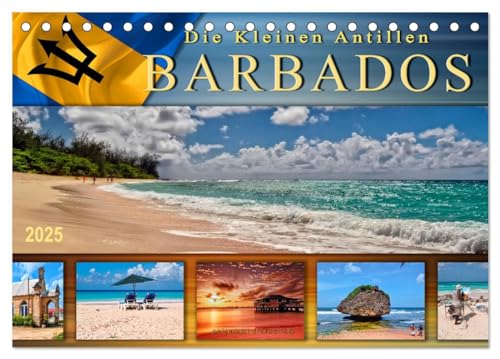 Die kleinen Antillen - Barbados (Tischkalender 2025 DIN A5 quer), CALVENDO Monatskalender von CALVENDO