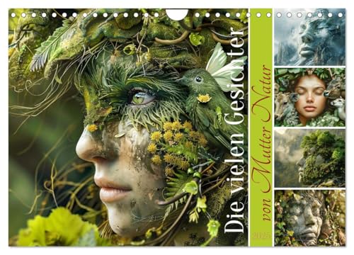 Die vielen Gesichter von Mutter Natur (Wandkalender 2025 DIN A4 quer), CALVENDO Monatskalender von CALVENDO
