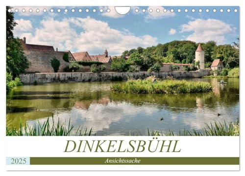 Dinkelsbühl - Ansichtssache (Wandkalender 2025 DIN A4 quer), CALVENDO Monatskalender von CALVENDO