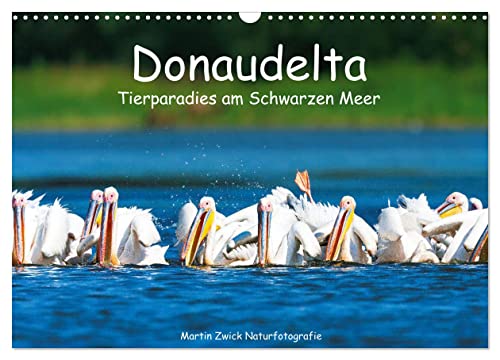 Donaudelta - Tierparadies am Schwarzen Meer (Wandkalender 2025 DIN A3 quer), CALVENDO Monatskalender von CALVENDO