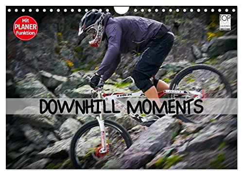 Downhill Moments (Wandkalender 2025 DIN A4 quer), CALVENDO Monatskalender von CALVENDO