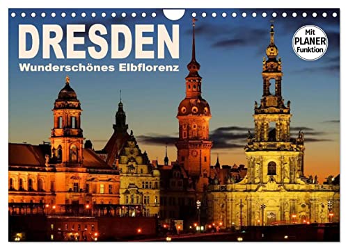 Dresden - Wunderschönes Elbflorenz (Wandkalender 2026 DIN A4 quer), CALVENDO Monatskalender von CALVENDO