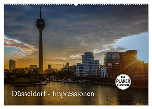 Düsseldorf - Impressionen (Wandkalender 2025 DIN A2 quer), CALVENDO Monatskalender von CALVENDO