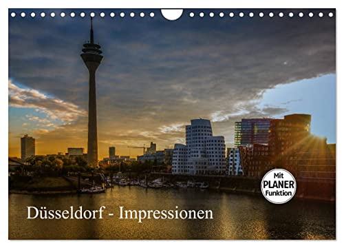 Düsseldorf - Impressionen (Wandkalender 2025 DIN A4 quer), CALVENDO Monatskalender von CALVENDO