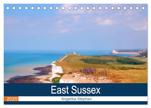East Sussex (Tischkalender 2025 DIN A5 quer), CALVENDO Monatskalender von CALVENDO