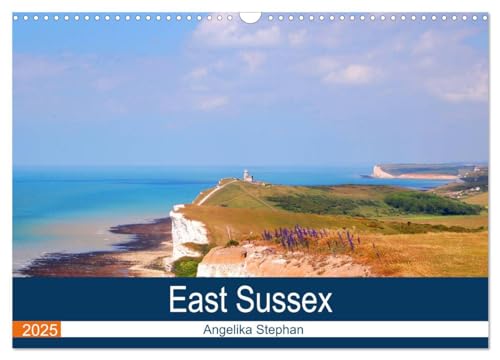 East Sussex (Wandkalender 2025 DIN A3 quer), CALVENDO Monatskalender von CALVENDO